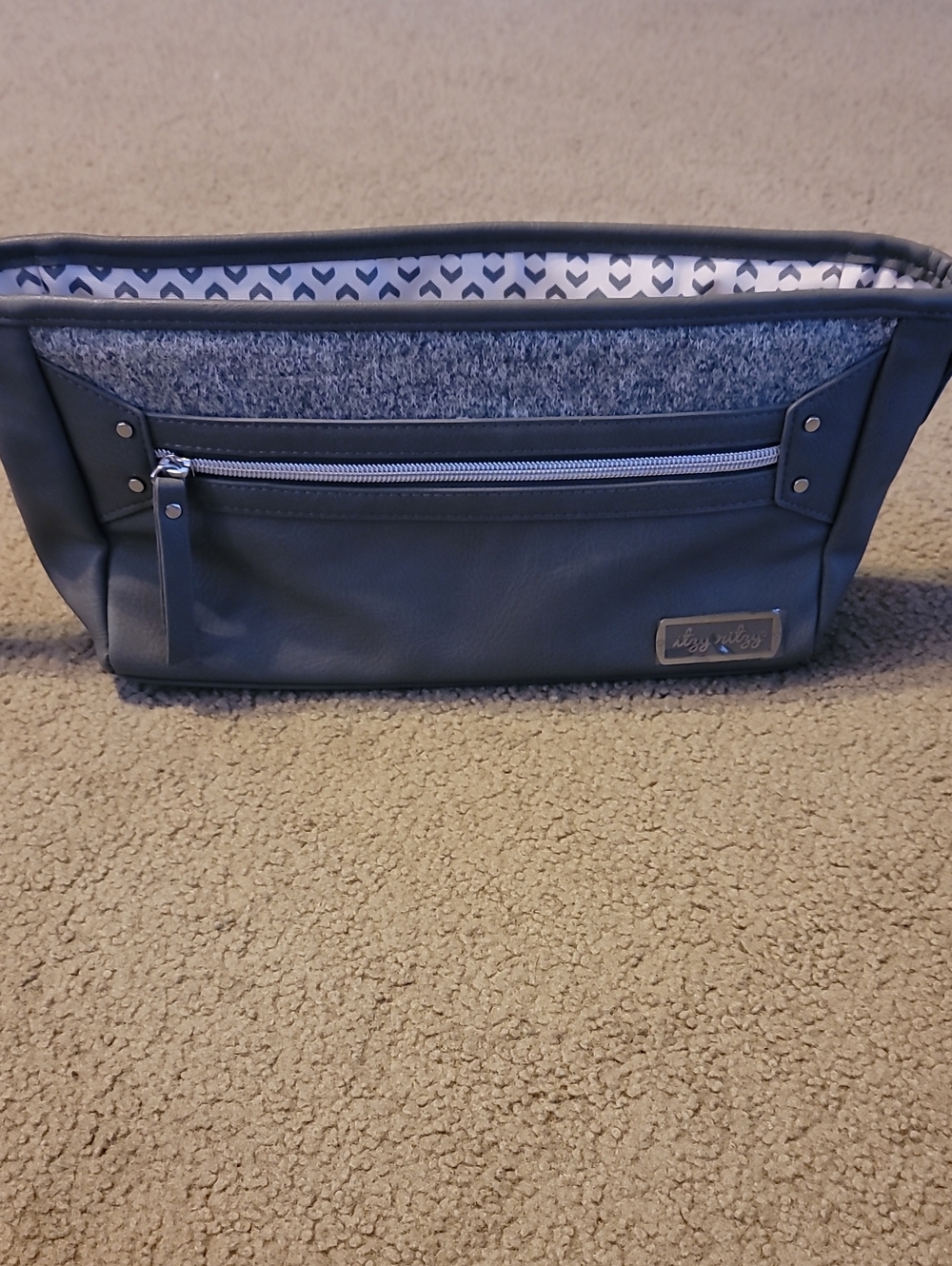Itzy Ritzy Stroller Caddy - Gray